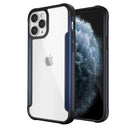 Clear Shockproof Metal Frame iPhone 12 Case