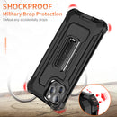 Hybrid Shock Absorption Protective iPhone 12 Case With Kick Stand