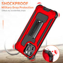 Hybrid Shock Absorption Protective iPhone 12 Case With Kick Stand