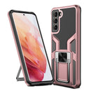 Optimum Metal Ring Kickstand Hybrid Samsung S21 Case