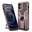 Optimum Metal Ring Kickstand Hybrid iPhone 12 Case