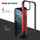 Clear Shockproof Metal Frame iPhone 12 Case
