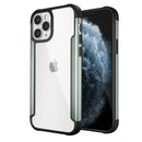 Clear Shockproof Metal Frame iPhone 12 Case