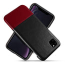 Two Tone Maroon/Black iPhone 12 Case