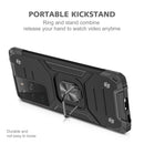 Magnetic Shockproof Case with Ring Kickstand for Samsung S21Phones