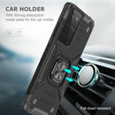 Magnetic Shockproof Case with Ring Kickstand for Samsung S21Phones