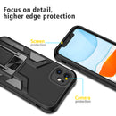 Optimum Metal Ring Kickstand Hybrid iPhone 12 Case