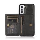 Magnetic Snap Two Row Credit Card Holder iPhone 12 Wallet Case