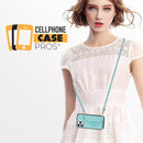 Leather Phone Case Purse With Strap for iPhone 12