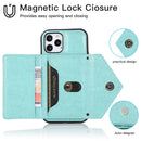Leather Phone Case Purse With Strap for iPhone 12