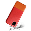 Two Tone Brown/Red iPhone 12 Case