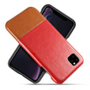 Two Tone Brown/Red iPhone 12 Case