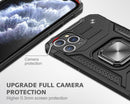 Magnetic Shockproof Case with Ring Kickstand for Iphone 12