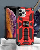 Machine Built-In Kickstand Magnetic Mount Heavy-Duty Mobile iPhone 12 Case