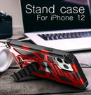 Machine Built-In Kickstand Magnetic Mount Heavy-Duty Mobile iPhone 12 Case