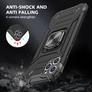 Magnetic Shockproof Case with Ring Kickstand for Iphone 12