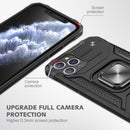 Magnetic Shockproof Case with Ring Kickstand for Iphone 12