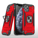 Magnetic Shockproof Case with Ring Kickstand for Iphone 12